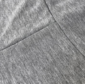 Bawełniane legginsy 3/4 szare (YW01045-a3)