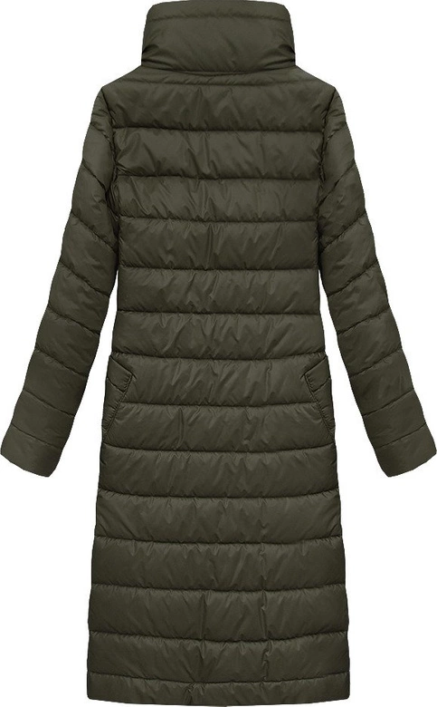 DŁUGA KURTKA DAMSKA PRZEJŚCIOWA KHAKI (2020)