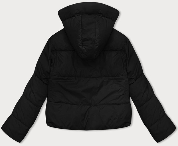Krótka zimowa kurtka damska puchowa J Style czarna (16M9188-392)