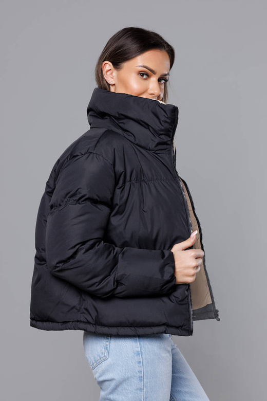 Przejściowa kurtka puffer czarna (5M3115-392)