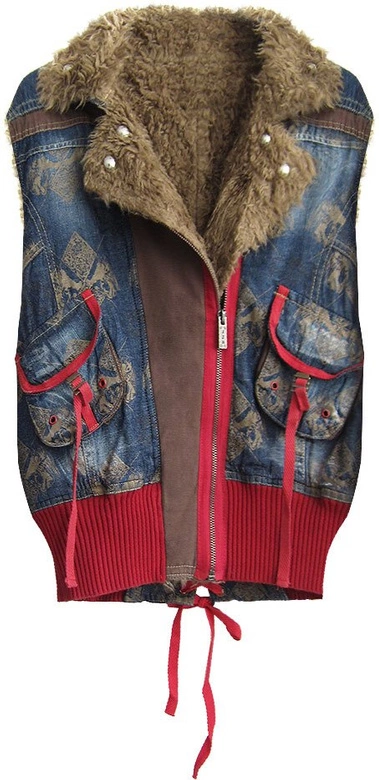 KAMIZELKA NA MISIU NIEBIESKO-BRĄZOWA (71023)