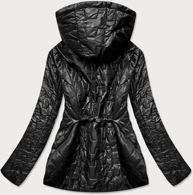 Damska kurtka pikowana czarna (br0121)