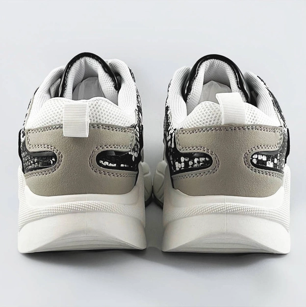 Sportowe buty damskie białe (6348)