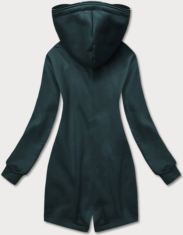 Taliowana bluza damska ciemnozielona (AMG-17)