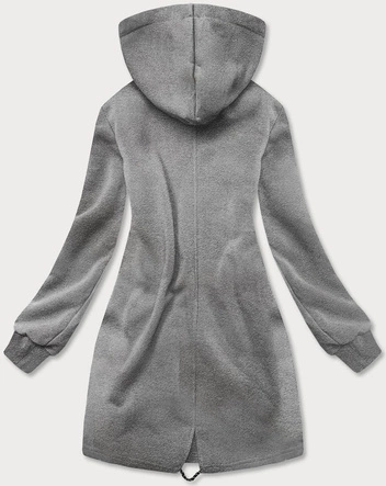 TUNIKA DRESOWA Z KAPTUREM GRAFITOWA (AMG-832)