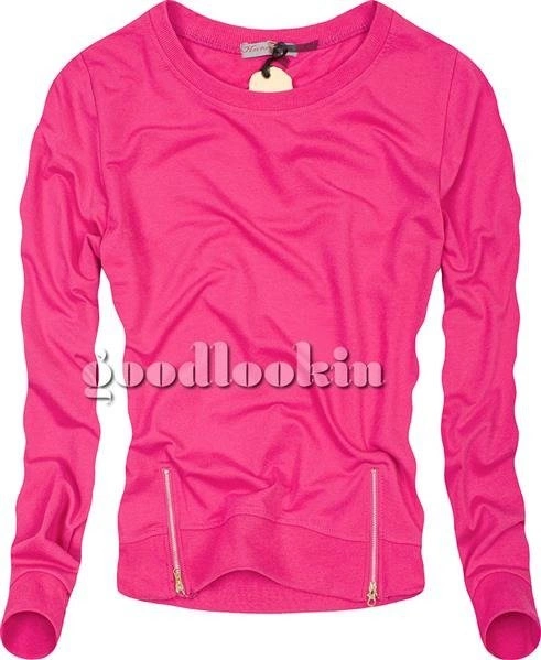BLUZA HOT RED ON SUN FUKSJA (W-6512#)