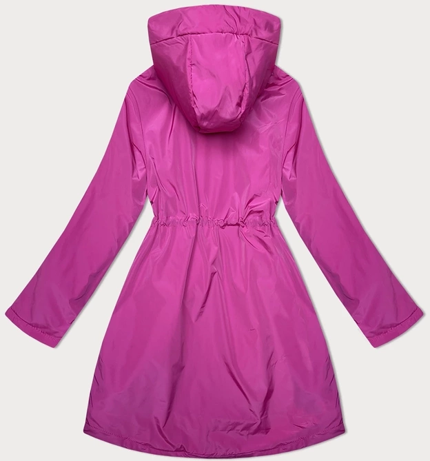 Kurtka damska z kapturem Miss TiTi różowa (2832)