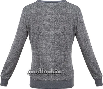 BLUZA HOT RED ON SUN GRAFIT MELANŻ (7260)