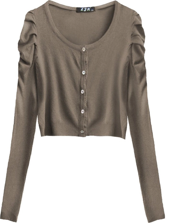 KRÓTKI SWETEREK KAKAOWY (X1517X)