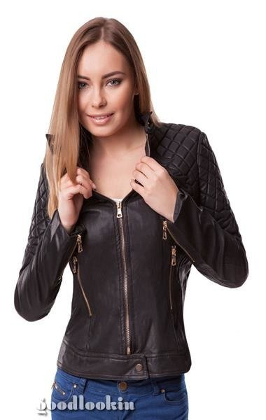 KURTKA GOGO COLLECTION CZARNA (G505)