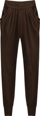 SPODNIE DRESOWE BRĄZOWE (1552)