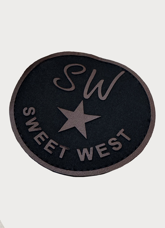 Pikowana kurtka damska z dzianinowymi ściągaczami S'West czarna (B8505-1)