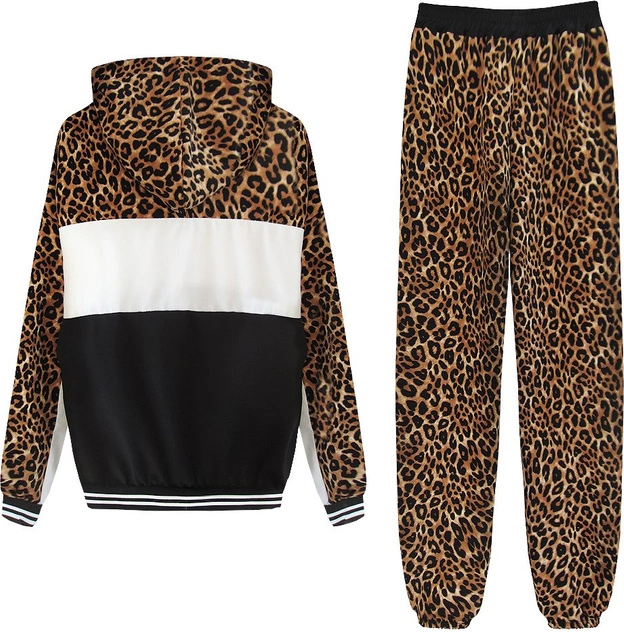 DRES DAMSKI Z ŁĄCZONYCH MATERIAŁÓW BRĄZOWY (467ART)