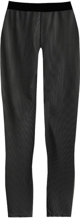 BŁYSZCZĄCE LEGGINSY W KROPKI CZARNE (317ART)