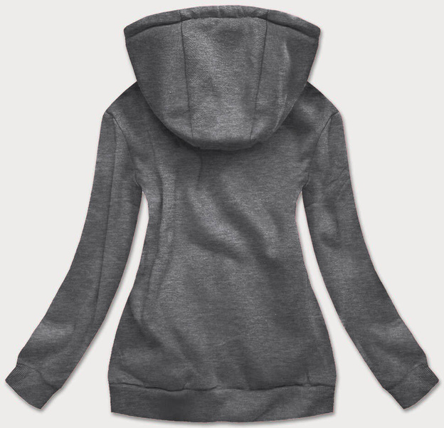 Bluza damska sportowa ciemna szara (W03-5)