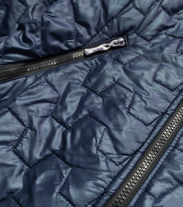 Damska kurtka pikowana granat (br0121)