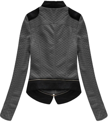 RAMONESKA Z ŁĄCZONYCH MATERIAŁÓW GRAFITOWA (FG863)