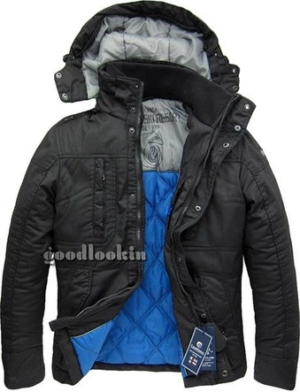 KURTKA ZIMOWA CASABLANCA CZARNA (4410)