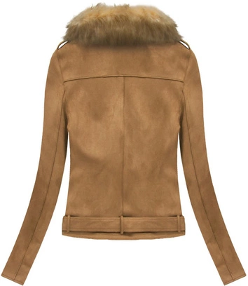 ZAMSZOWA RAMONESKA Z FUTERKIEM KARMELOWA (6500)