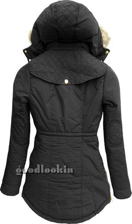 CZARNA KURTKA ZIMOWA GO-START (AH-CX570W)