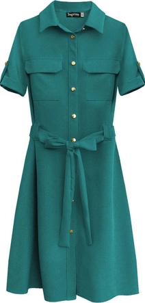 SUKIENKA Z GUZIKAMI I PASKIEM MORSKA (292ART)