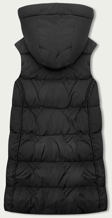 Bezrękawnik damski z kapturem S'West czarny (B8175-1)