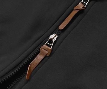 TALIOWANA BLUZA DAMSKA CZARNA (AMG-817)