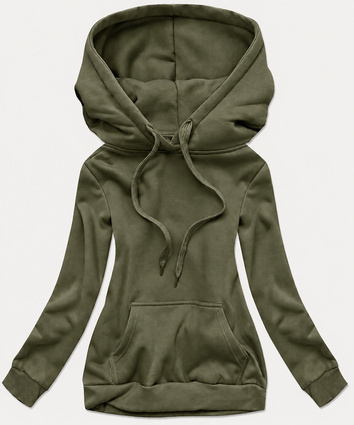 Damska bluza dresowa khaki (W02-29)
