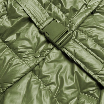 Bezrękawnik damski oversize zielony (ka-016)