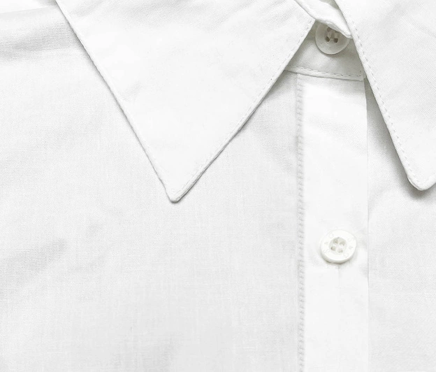 Koszula damska z krótkim rękawem biała (0332#)