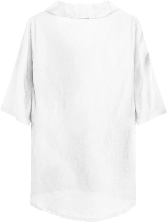 ASYMETRYCZNA KOSZULA BIAŁA (1164)