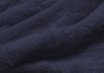 Ciepła kurtka zimowa damska granatowa (w629big)