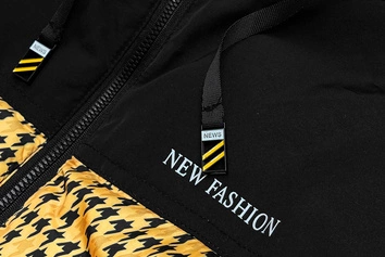 Sportowa kurtka przejściowa damska żołta (w706)