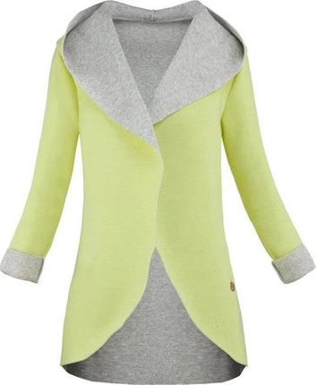 NARZUTKA BLUZA SWEETISSIMA LIMONKOWA (8103-6)