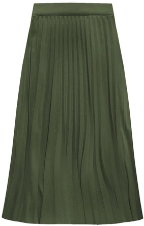 PLISOWANA SPÓDNICA MIDI KHAKI (140ART)