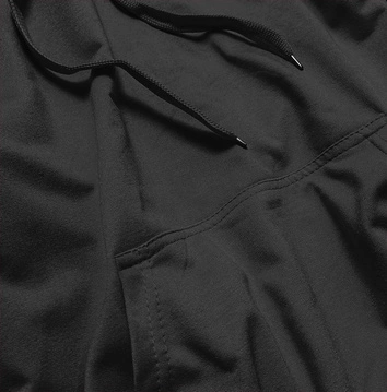 Cienka bluza dresowa damska czarna (20002)