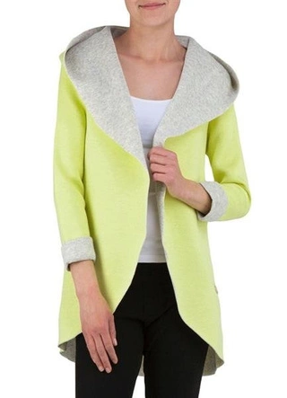 NARZUTKA BLUZA SWEETISSIMA LIMONKOWA (8103-6)