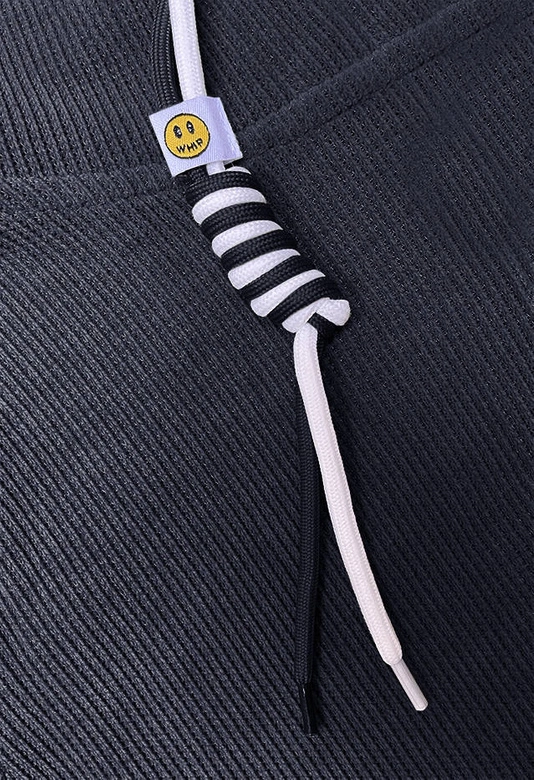 Komplet damski bluza + spodnie typu cargo granatowy (AMG-322A)