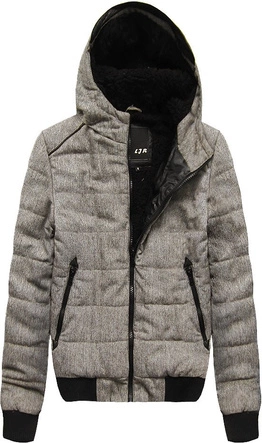 KURTKA ZIMOWA NA MISIU BRĄZOWA (1030-1)