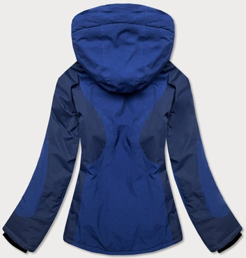 DAMSKA KURTKA NA NARTY CIEMNY NIEBIESKI (B2353)