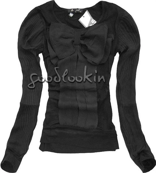 CZARNA BLUZKA O&S PARIS (5332)