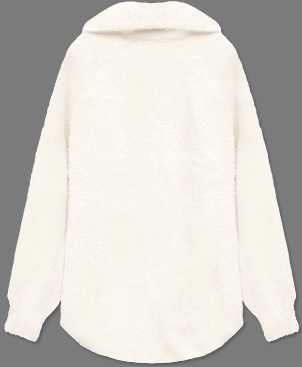 Krótka narzutka alpaka śmietana (CJ65)