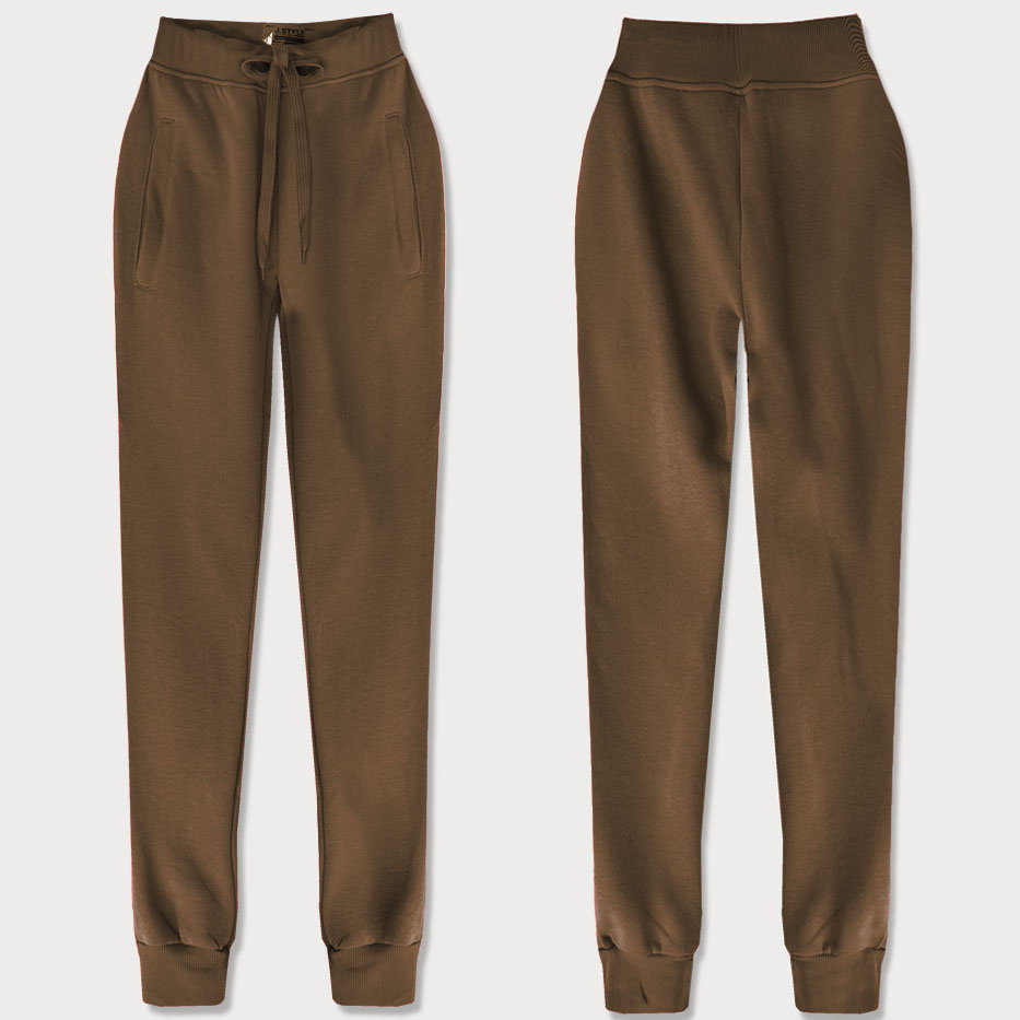 Spodnie dresowe sepia (CK01-158)