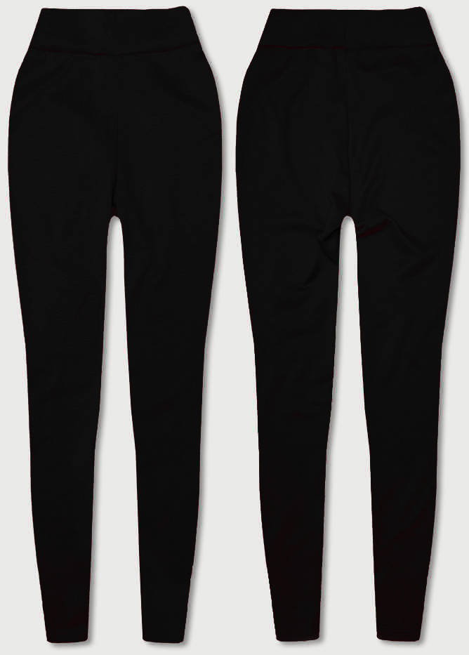 Grube legginsy bawełna czarne (YW06039-1)