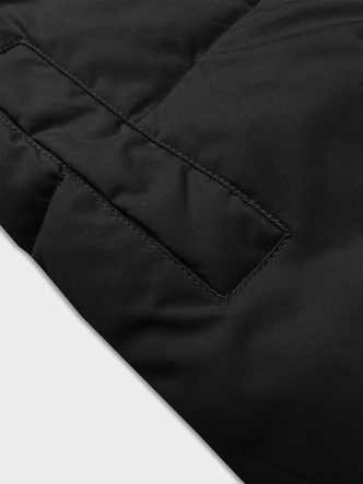Dwustronna kamizelka damska baranek J Style czarna (16M9166-392)