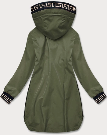 PROSTA DAMSKA KURTKA KHAKI (B8017-11)