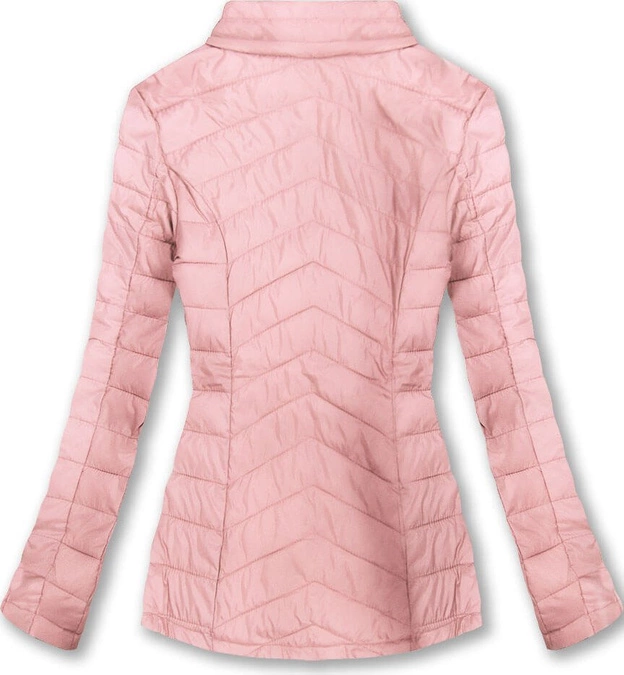 PIKOWANA KURTKA Z KAPTUREM ŁOSOSIOWA (W622)