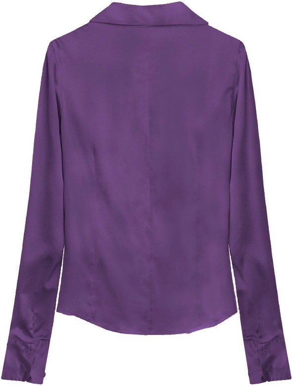 BAWEŁNIANA KOSZULA FIOLETOWA (1013)