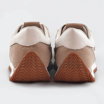 Buty sportowe damskie beżowe (dkb6052)