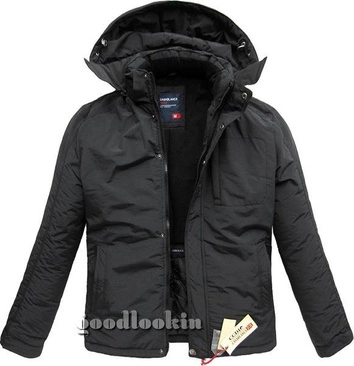 CZARNA KURTKA ZIMOWA CASABLANCA (1579-S)